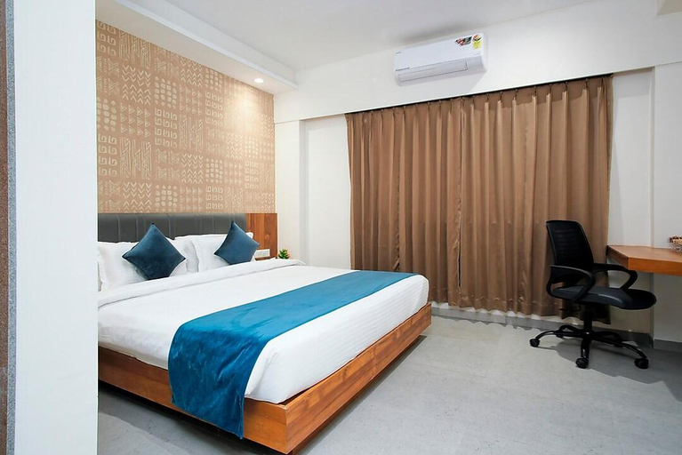 Bedroom 3, Pride Elite Wellness Resort Becharaji near Maruti plant, Surendranagar