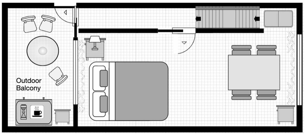 Floor plan 5, Entire Building , Shophouse in Old Town Bangkok, Phra Nakhon