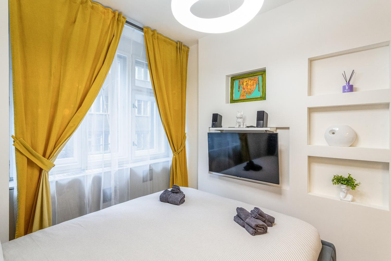 Bedroom 2, Prague Days - Elegant Open-plan Apartment in Old Town, Praha 1