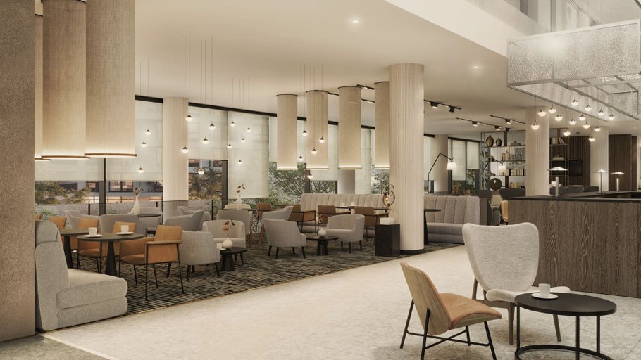 Lobby sitting area 2, AC Hotels by Marriott Warsaw Port Praski, Warsaw