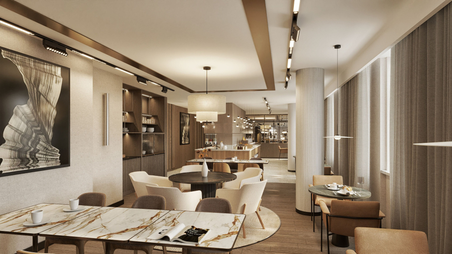 Restaurant 4, AC Hotels by Marriott Warsaw Port Praski, Warsaw