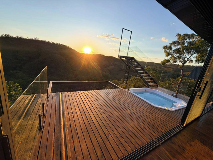 Outdoor spa tub 3, Bangalô Miradouro, Formosa