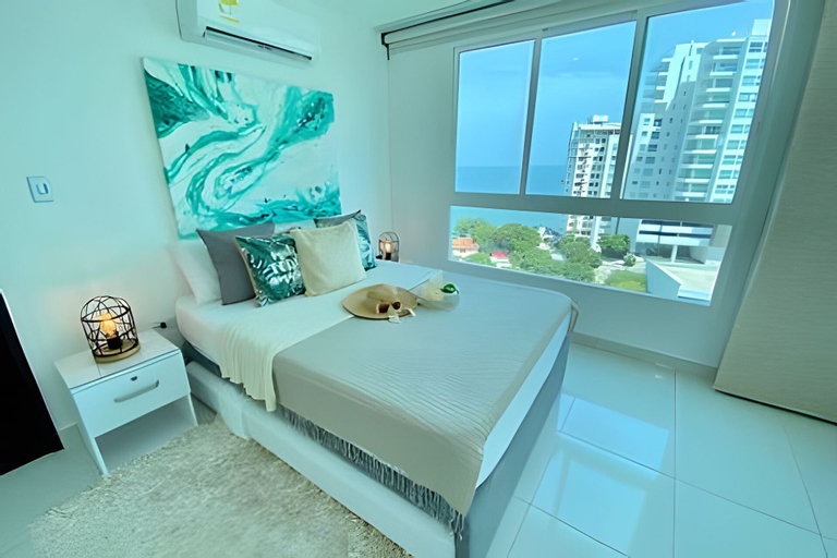 Bedroom 2, Apartamentos Neos - Cerca al Mar by SOHO, Santa Marta (Dist. Esp.)