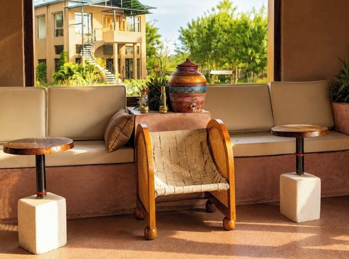 Interior, Abhyaranyan Farmstay, Saharanpur