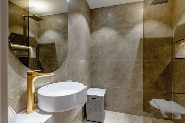 Bathroom, Partial marina view prime location, Dubai