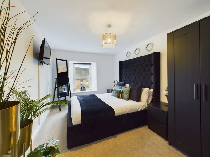 Room 5, Modern 4 Bed Walk to Pubs Shops and Countryside, Durham