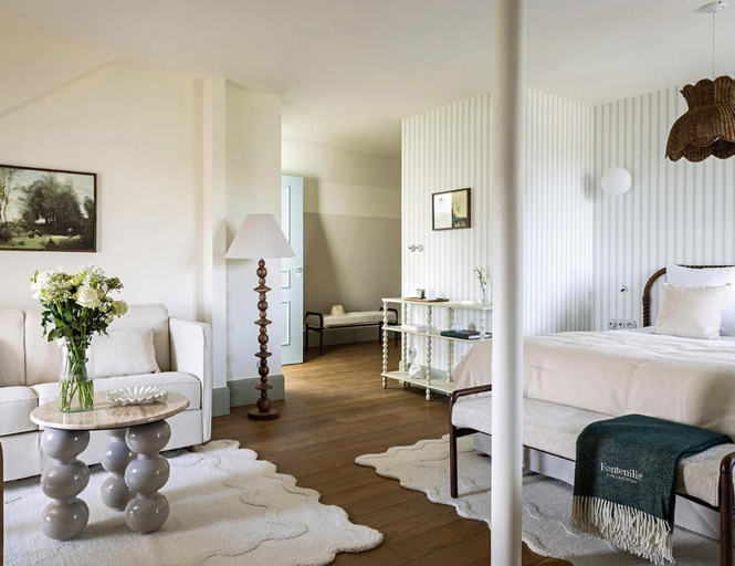 Bedroom 3, Chateau de Citeaux - Fontenille Collection, Côte-d'Or