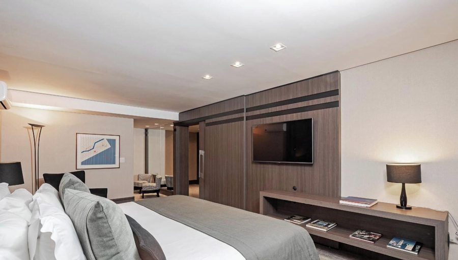 Bedroom 2, Edifício Praça Osório, Curitiba
