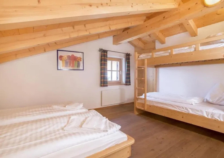Bedroom 2, Ideal Chalet in Wald-Königsleiten with Sauna near Ski Lift, Zell am See