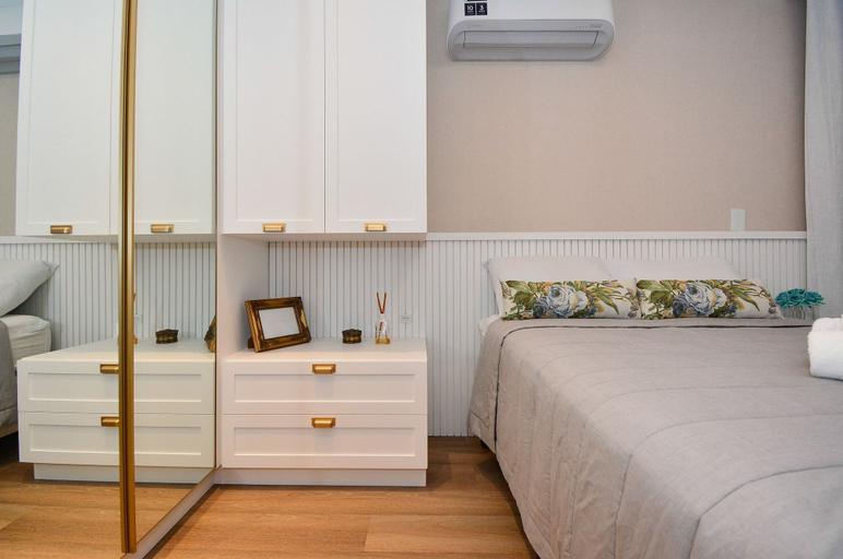 Bedroom 3, Gaivotas Golden - a 200 metros da praia, Florianopolis