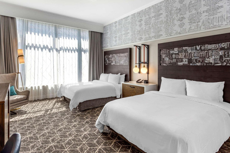 Bedroom, Hilton Vacation Club Hotel Blake Chicago, Cook