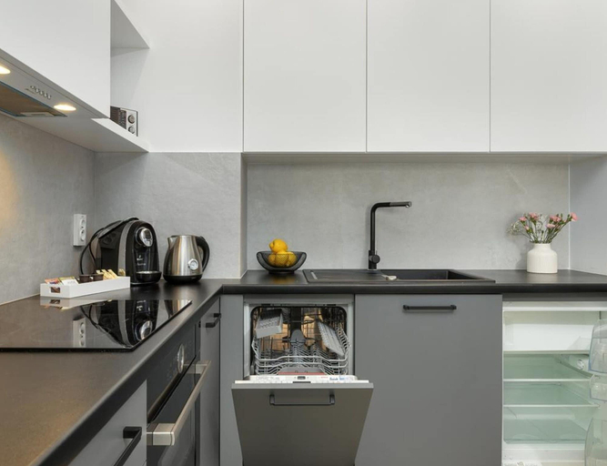 Private kitchen 3, Apartment in Niechorze by the Beach, Gryfice