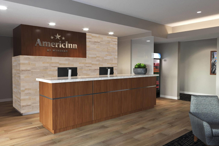 Lobby 4, AmericInn By Wyndham Mountain Lake Mn, Cottonwood