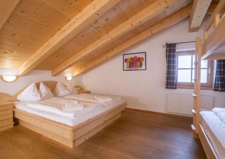 Bedroom 4, Ideal Chalet in Wald-Königsleiten with Sauna near Ski Lift, Zell am See