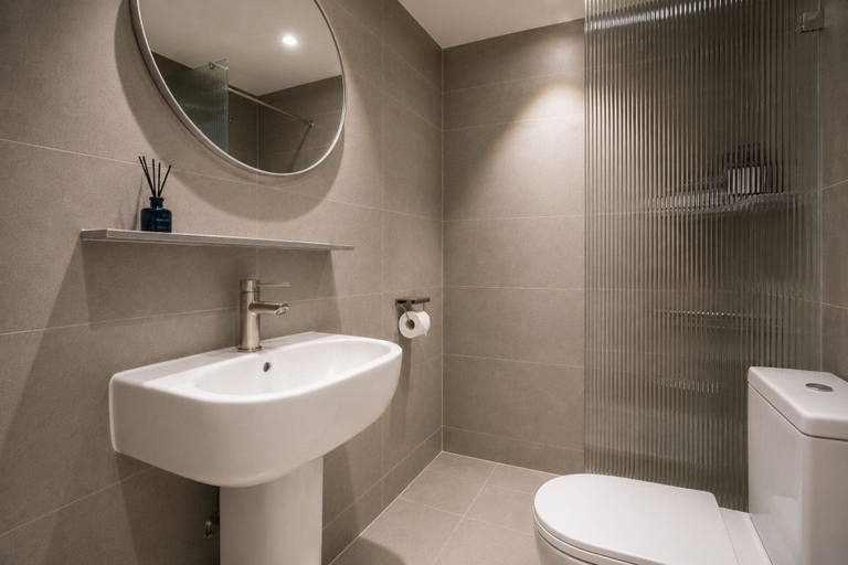 Bathroom 4, Busan Suyeong Bluedot Hotel, Suyeong