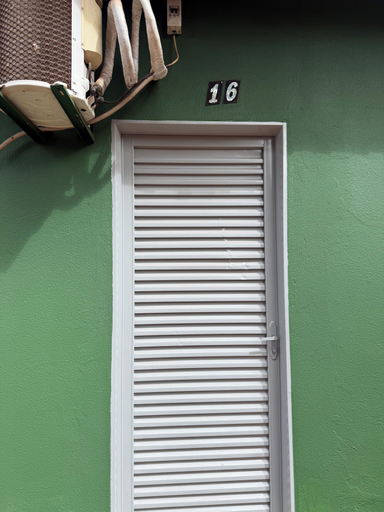 Exterior detail, Hotel Santa elvira, Juscimeira