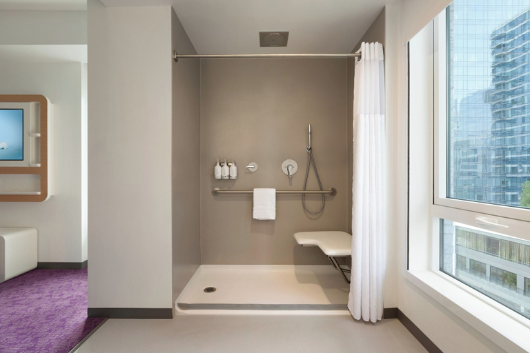 Bathroom 5, YOTEL Boston, Select by Hilton, Boston