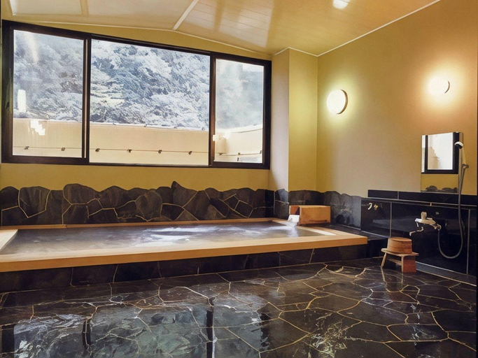 Bathroom, Ryujin Onsen Shimogoten, Kyōtanabe
