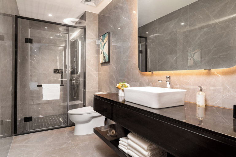 Bathroom 3, Poltton International Apartment Zhuhai, Zhuhai
