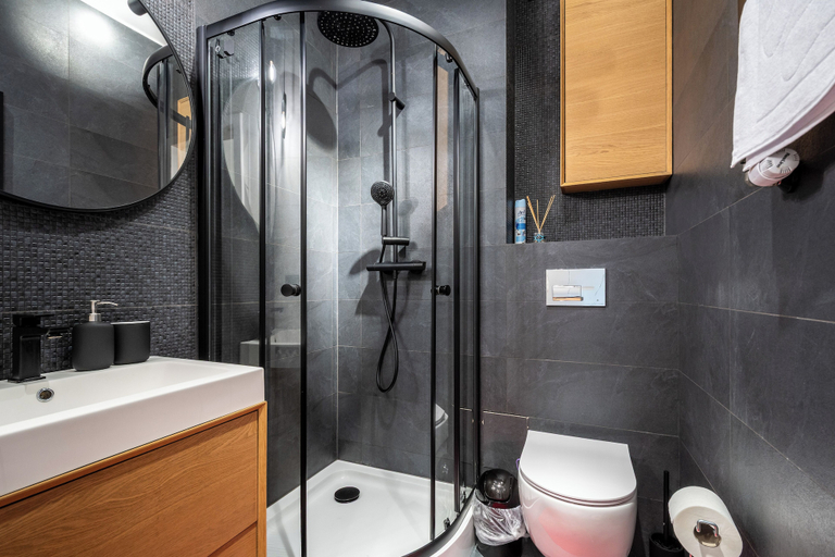 Bathroom, Apartamenty Sun & Snow Naruszewicza, Warsaw