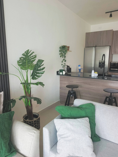 Living room 2, Spacious 1-bedroom Apartment With Shared Pool in Punta Cana, Salvaleon de Higuey