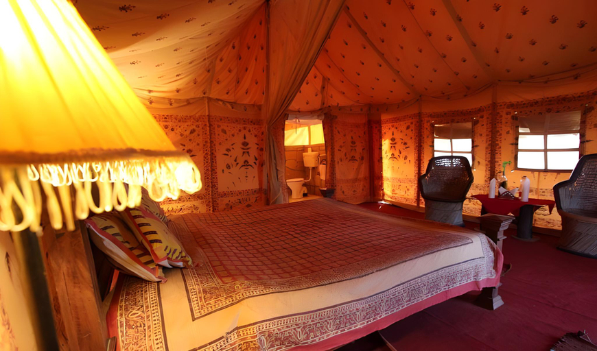 Bedroom, Singham Desert Safari Jaisalmer, Jaisalmer