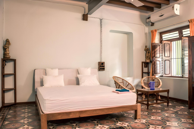 Bedroom 4, Hotel Les boganveillea, Viluppuram
