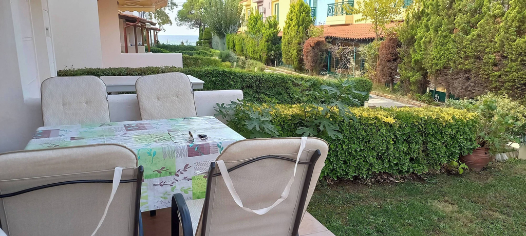 Outdoor dining 4, Sea View Paradise Retreat in Nikiti, Central Macedonia