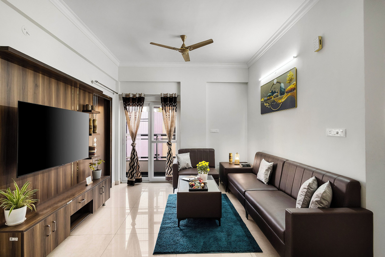 Living area 4, Alaya Stays SLV Ventures Abhignya 2BHK, Bangalore