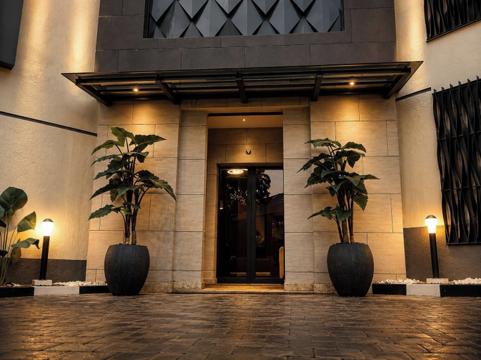 Exterior detail, Rubis Signature Suites, AbujaMun