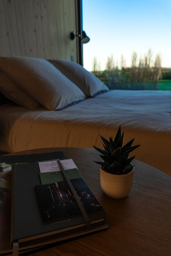 Bedroom 2, Vineyard Cabins at Chateau Puynard, Gironde