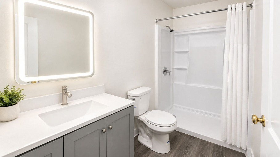 Bathroom 3, Welcome Suites Hazelwood, Saint Louis