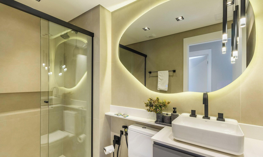 Bathroom, Sophisticated Apt Near Covered Street Dlh0403, Gramado