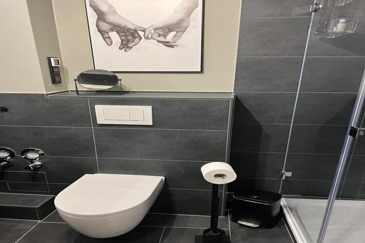 Bathroom 3, Ferienwohnung mit Meerblick in Wyk auf Foehr, Nordfriesland