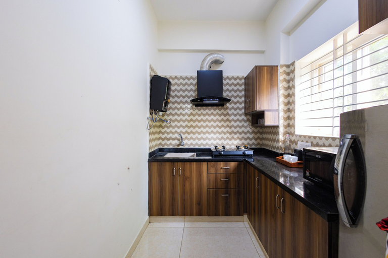 Private kitchen 2, Alaya Stays SLV Ventures Abhignya 2BHK, Bangalore
