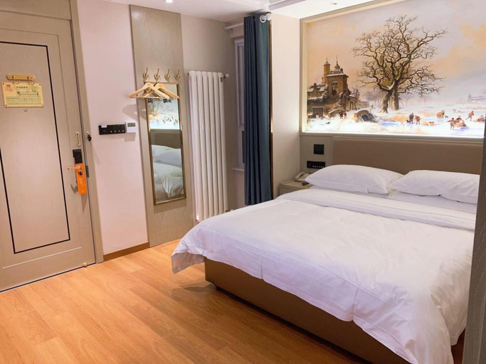 Bedroom 2, Vienna Hotel Beijing Changping Metro Station, Beijing