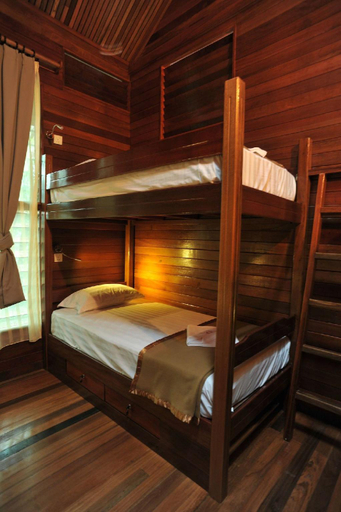 Bedroom 4, Borneo Natural Sukau Bilit Resort, Kinabatangan