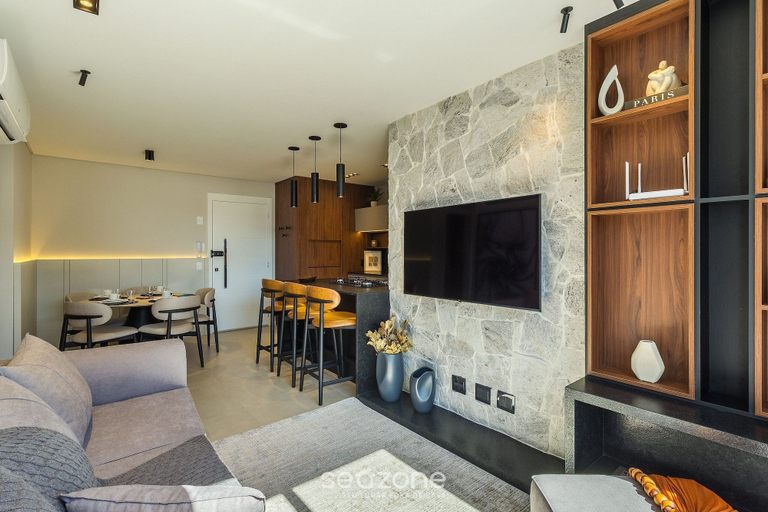 Living area, Sophisticated Apt Near Covered Street Dlh0403, Gramado