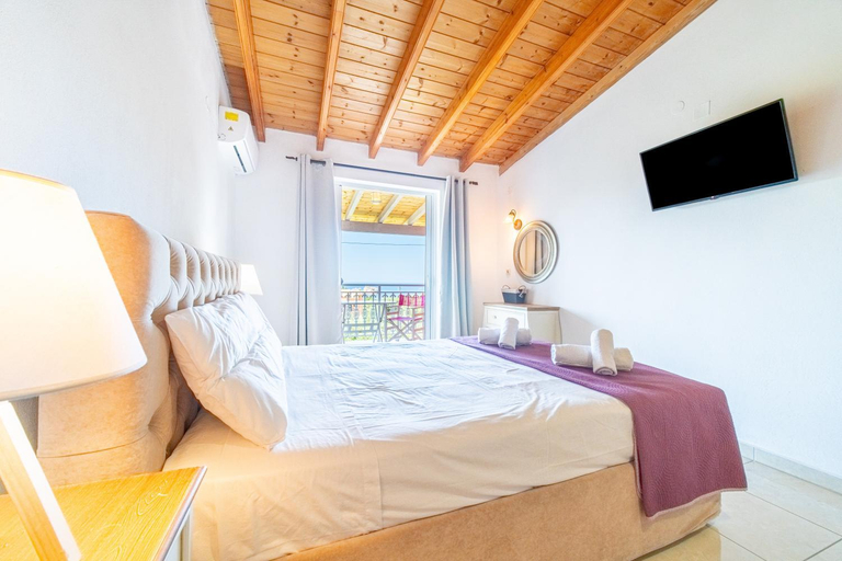 Bedroom 2, Arianna Deluxe Studio 20, Ionian Islands