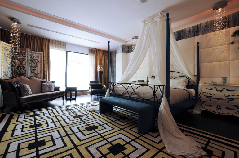 Bedroom 2, Mulan Boutique Hotel - Taichung Branch, Taichung