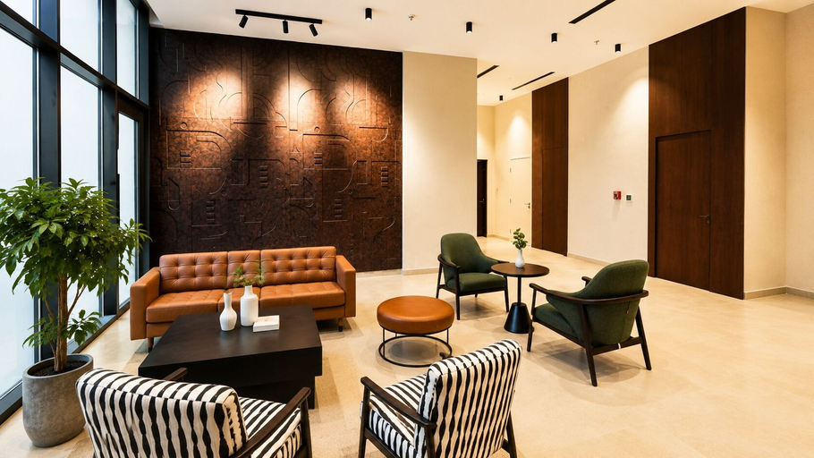 Lobby sitting area 2, Soho Residence