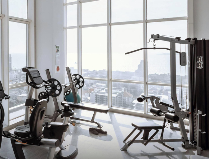 Fitness studio, Sea View Unit I 2 Bed Room I Near The Beach, Pattaya
