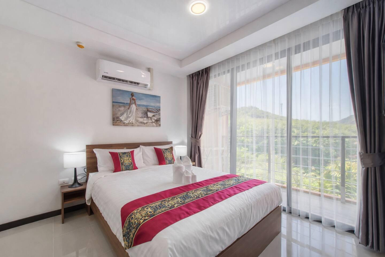 Bedroom 2, KAI Condo 1BR Pool View NBC Nai Harn, Phuket Island