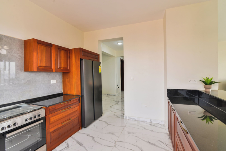 Private kitchen, Naperville Apartments Duplex, Kampala