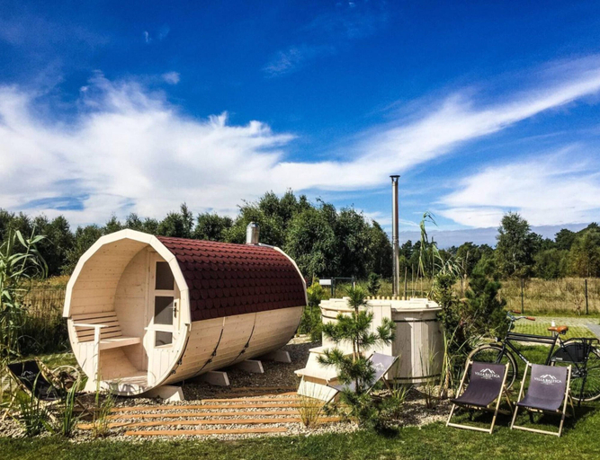Property grounds 3, Luxury Holiday Home With Terrace, Sauna, Jacuzzi, Gryfice