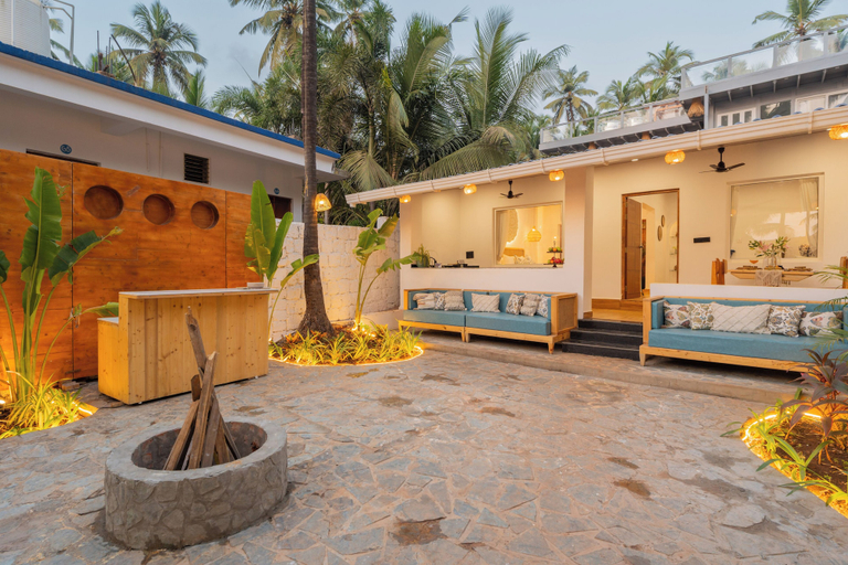 Terrace/patio 3, Elivaas Signature House of Neptune Hut, North Goa