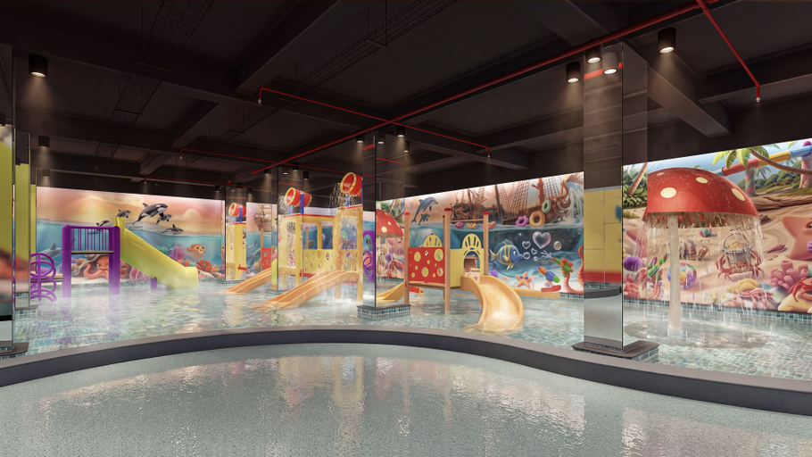 Children's area 5, Avery Hotel & Waterpark Surabaya, Surabaya