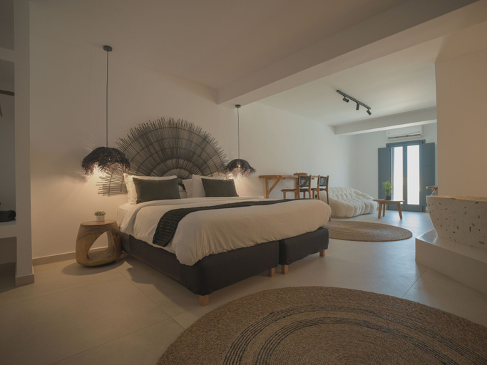 Bedroom 3, Anemos Imerovigli Suites, South Aegean