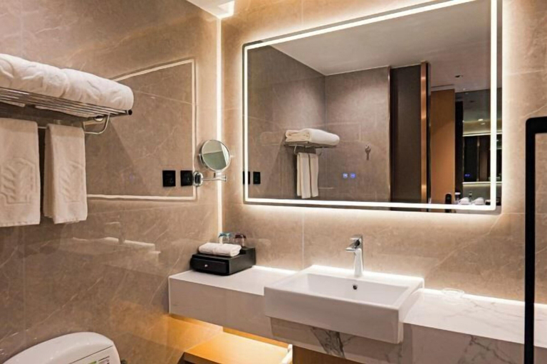 Bathroom 5, Mingxing Conifer Hotel, Suining