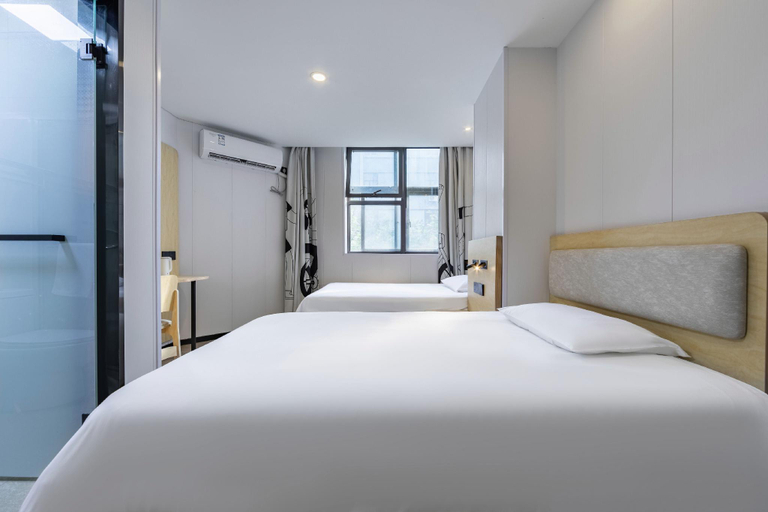 Bedroom 2, Hi Inn Shanghai Fangdian Road Subway Station, Shanghai